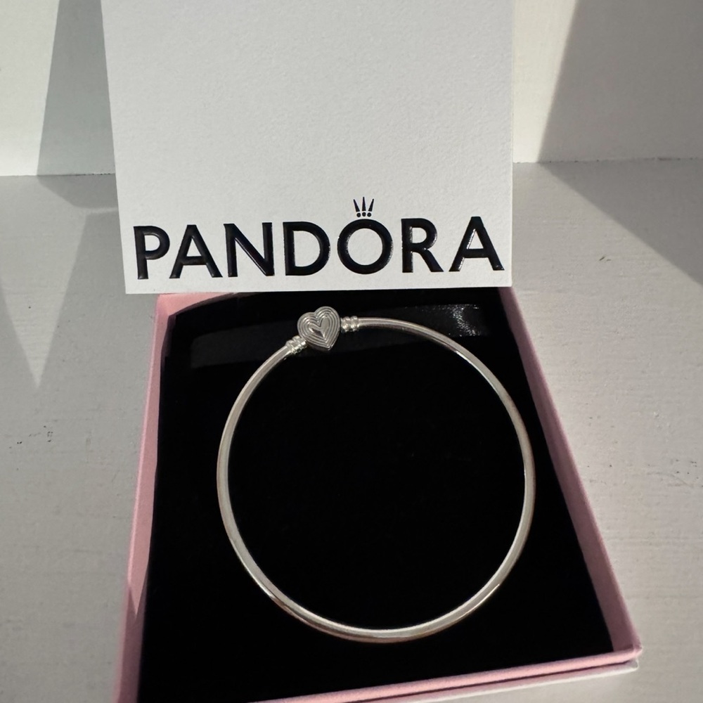 PANDORA Silver 925 Bangle Bracelet